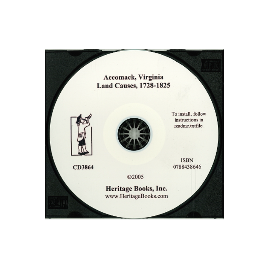 CD-Accomack County, Virginia Land Causes, 1728-1825