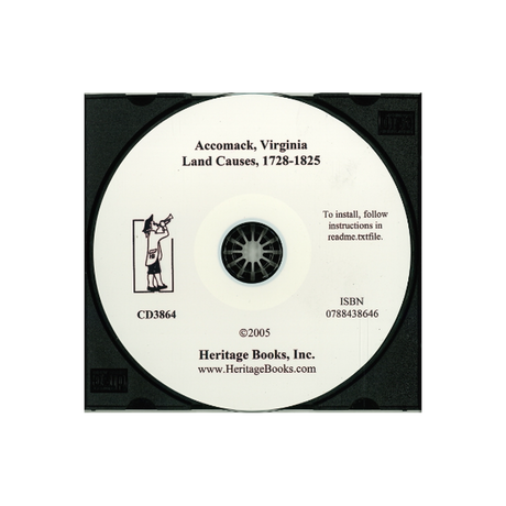 CD-Accomack County, Virginia Land Causes, 1728-1825