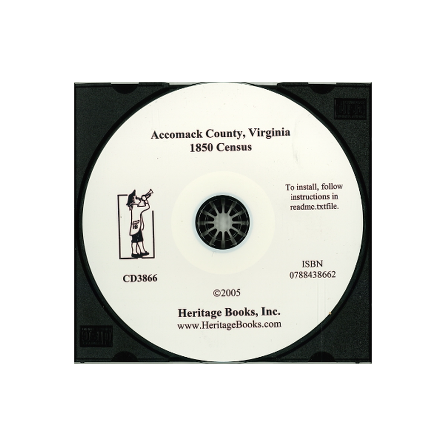 CD-Accomack County, Virginia 1850 Census