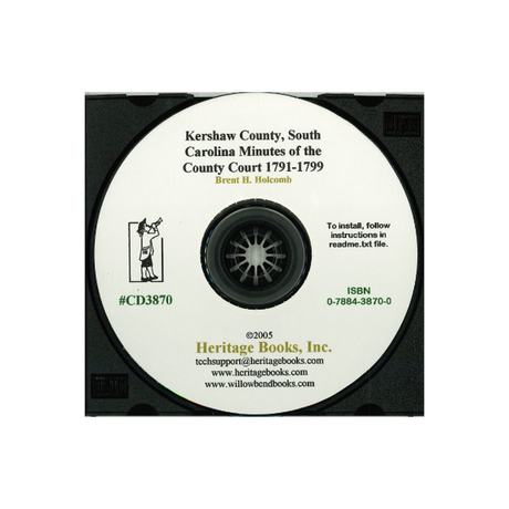 CD-Kershaw County, South Carolina Minutes of the County Court, 1791-1799