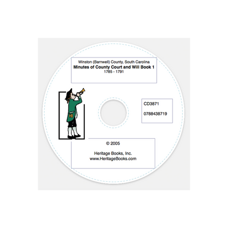 CD-Winton (Barnwell) County, South Carolina Minutes of County Court and Will Book 1, 1785-1791