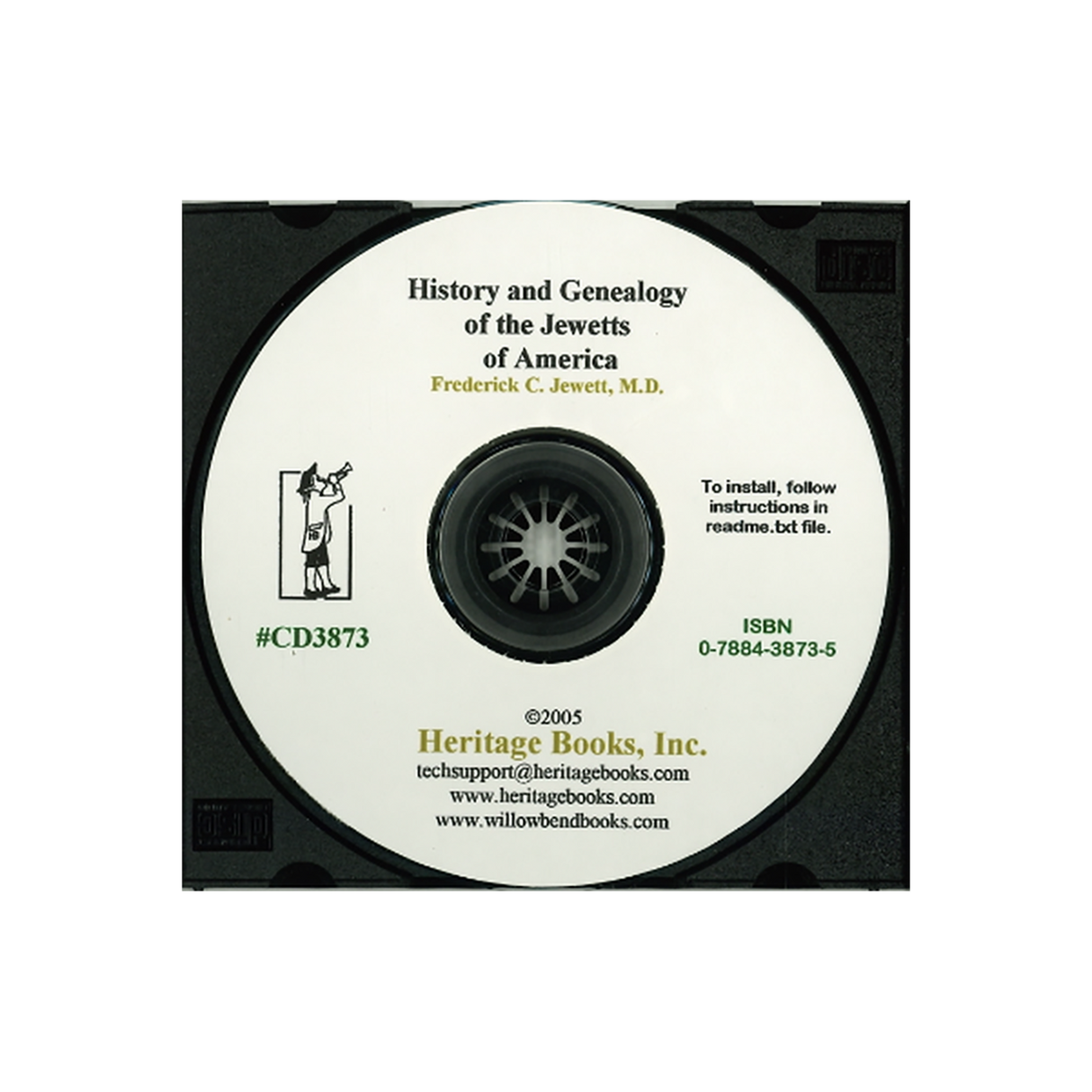 CD-History and Genealogy of the Jewetts of America