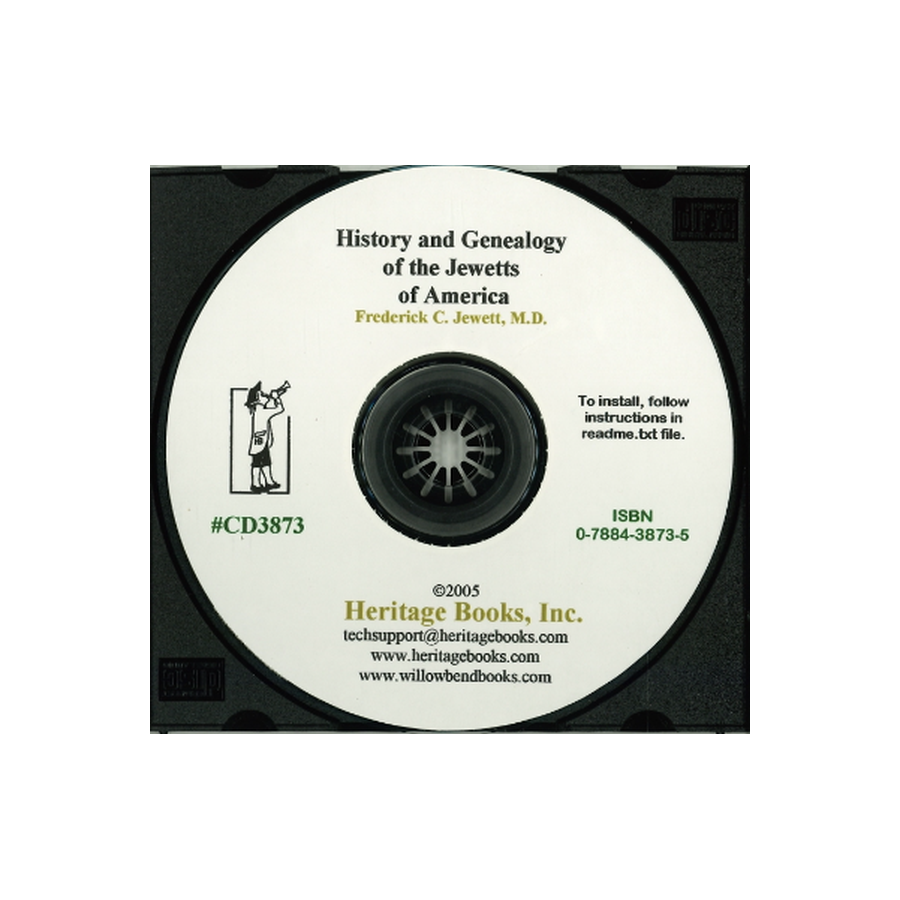 CD-History and Genealogy of the Jewetts of America