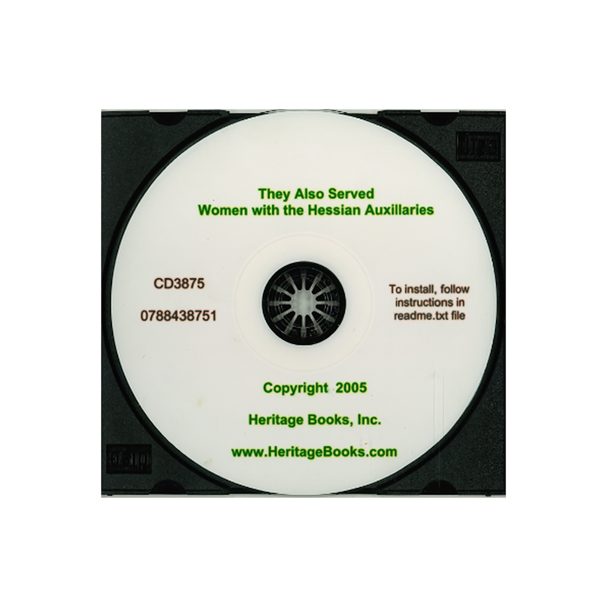 CD-They Also Served: Women with the Hessian Auxiliaries