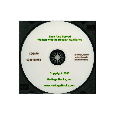 CD-They Also Served: Women with the Hessian Auxiliaries