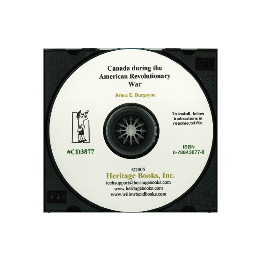 CD-Canada during the American Revolutionary War