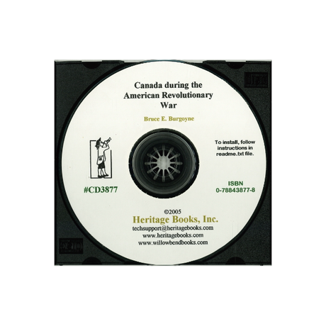 CD-Canada during the American Revolutionary War
