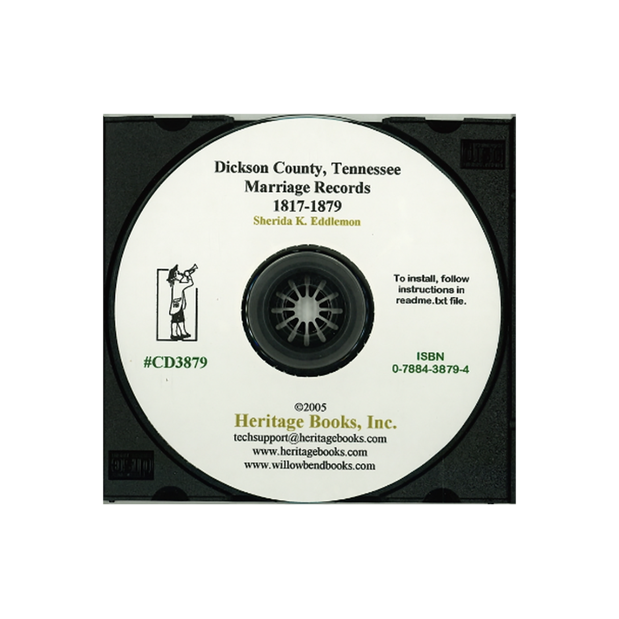 CD-Dickson County, Tennessee Marriage Records, 1817-1879