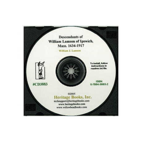 CD-Descendants of William Lamson of Ipswich, Massachusetts, 1634-1917