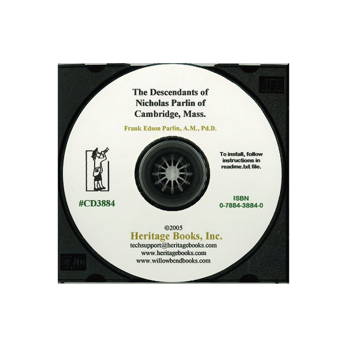 CD-The Descendants of Nicholas Parlin of Cambridge, Massachusetts