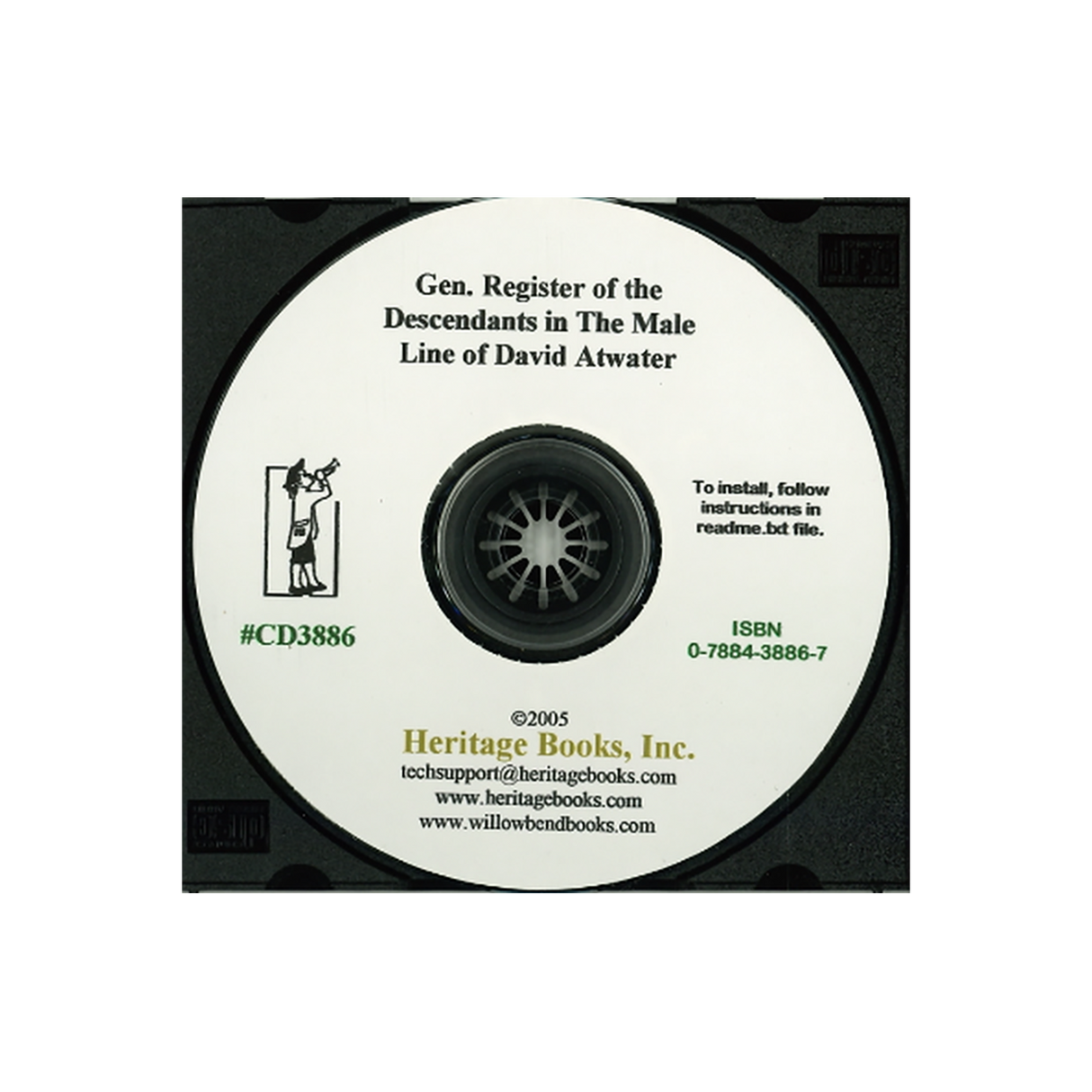 CD-The Descendants in the Male Line of David Atwater