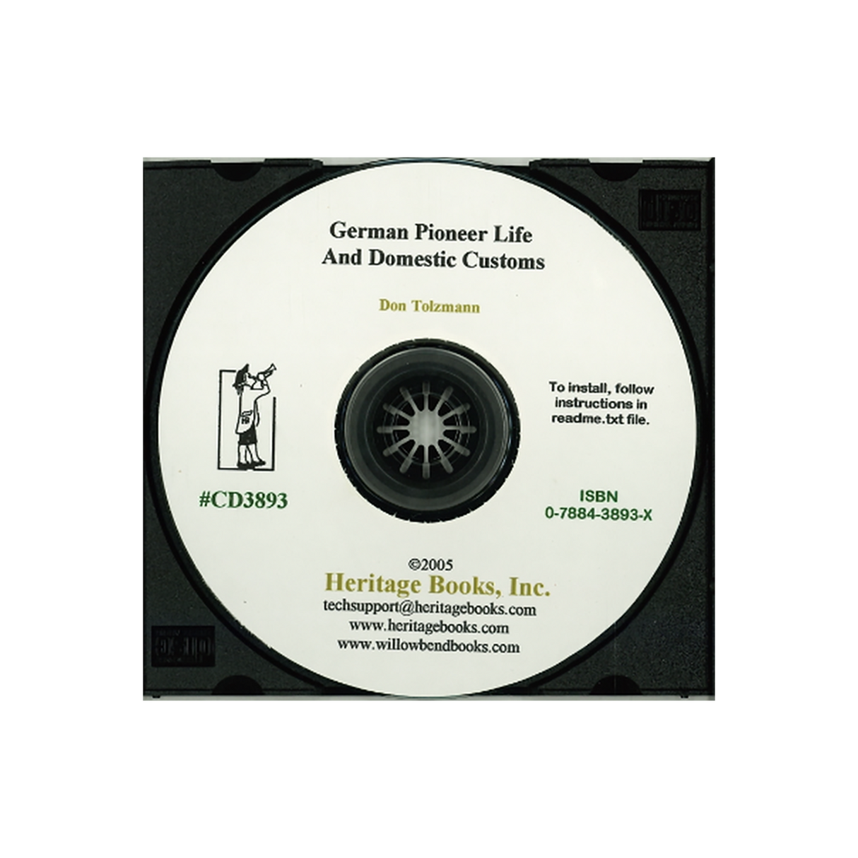 CD-German Pioneer Life and Domestic Customs