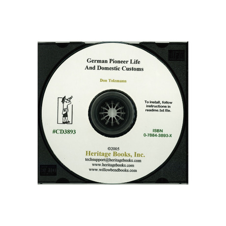 CD-German Pioneer Life and Domestic Customs