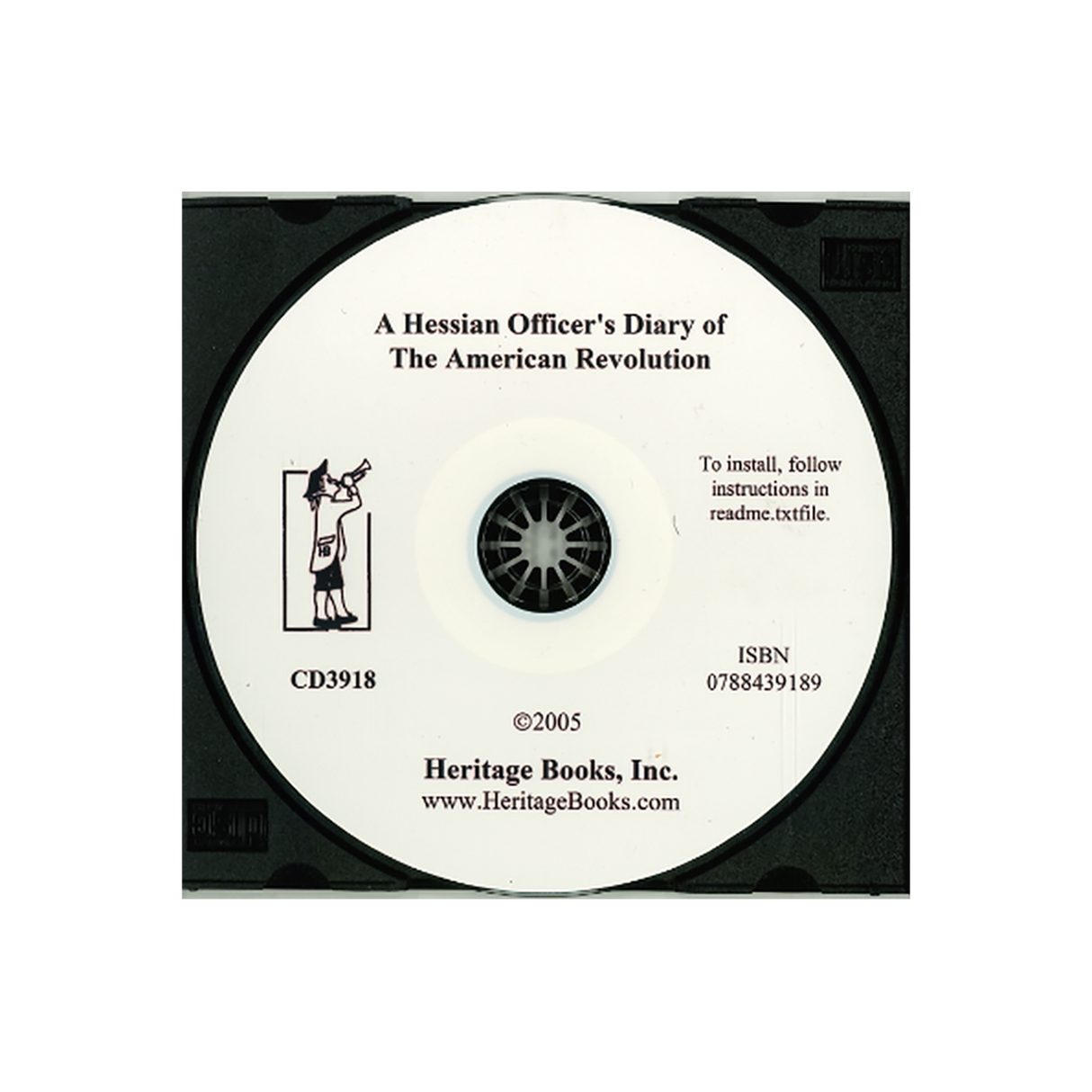 CD-A Hessian Officer's Diary of the American Revolution Translated from an Anonymous Ansbach-Bayreuth Diary and the Prechtel Diary