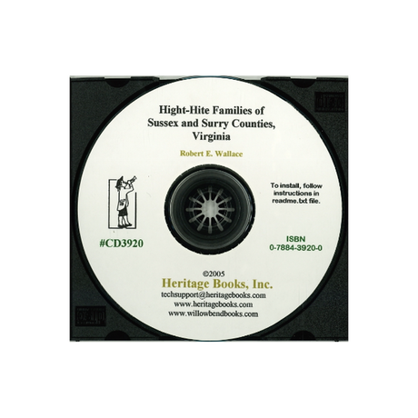 CD-Hight-Hite Families of Sussex and Surry Counties, Virginia