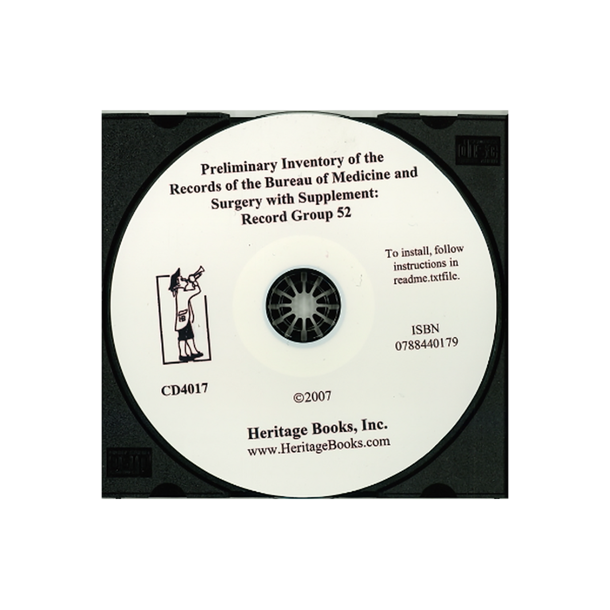 CD-Preliminary Inventory of the Records of the Bureau of Medicine and Surgery with Supplement, Record Group 52