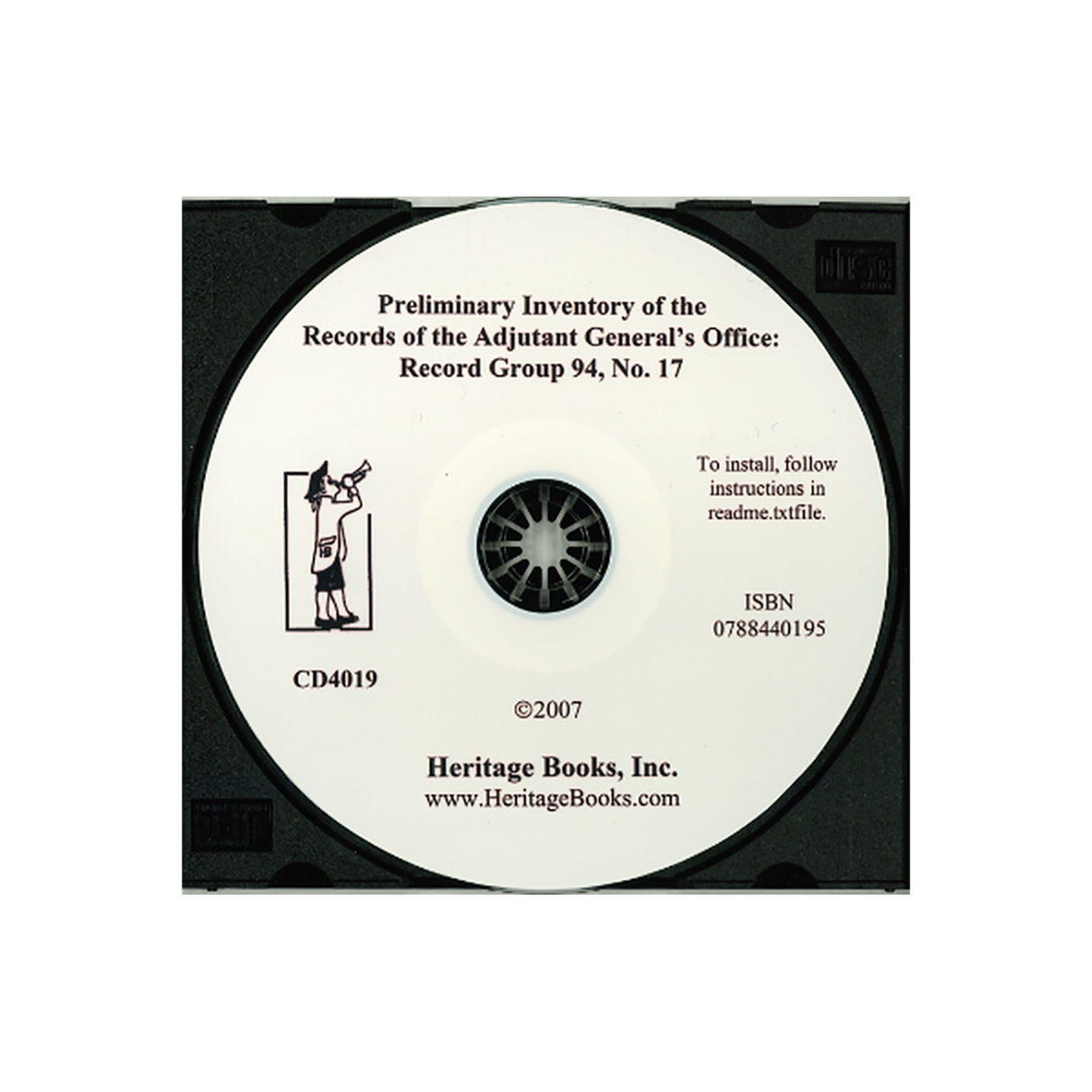 CD-Preliminary Inventory No. 17, Records of the Adjutant General's Office, Record Group 94