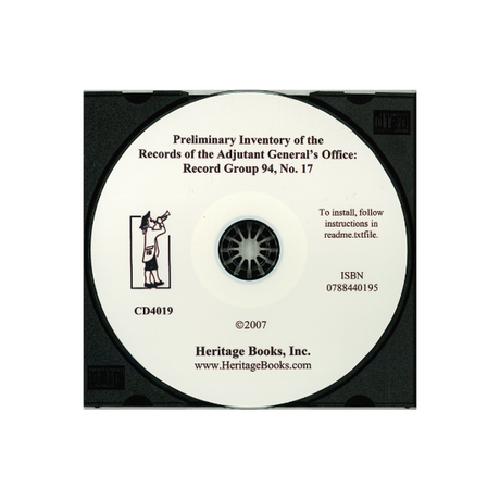 CD-Preliminary Inventory No. 17, Records of the Adjutant General's Office, Record Group 94