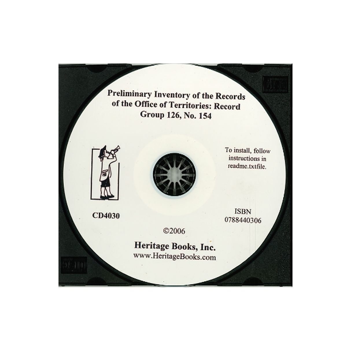 CD-Preliminary Inventory No. 154, Records of the Office of Territories, Record Group 126