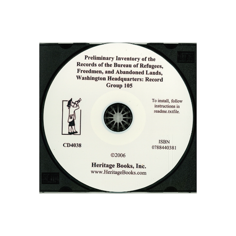 CD-Preliminary Inventory No. 174, Records of the Bureau of Refugees, Freedmen, and Abandoned Lands, Washington Headquarters, Record Group 105