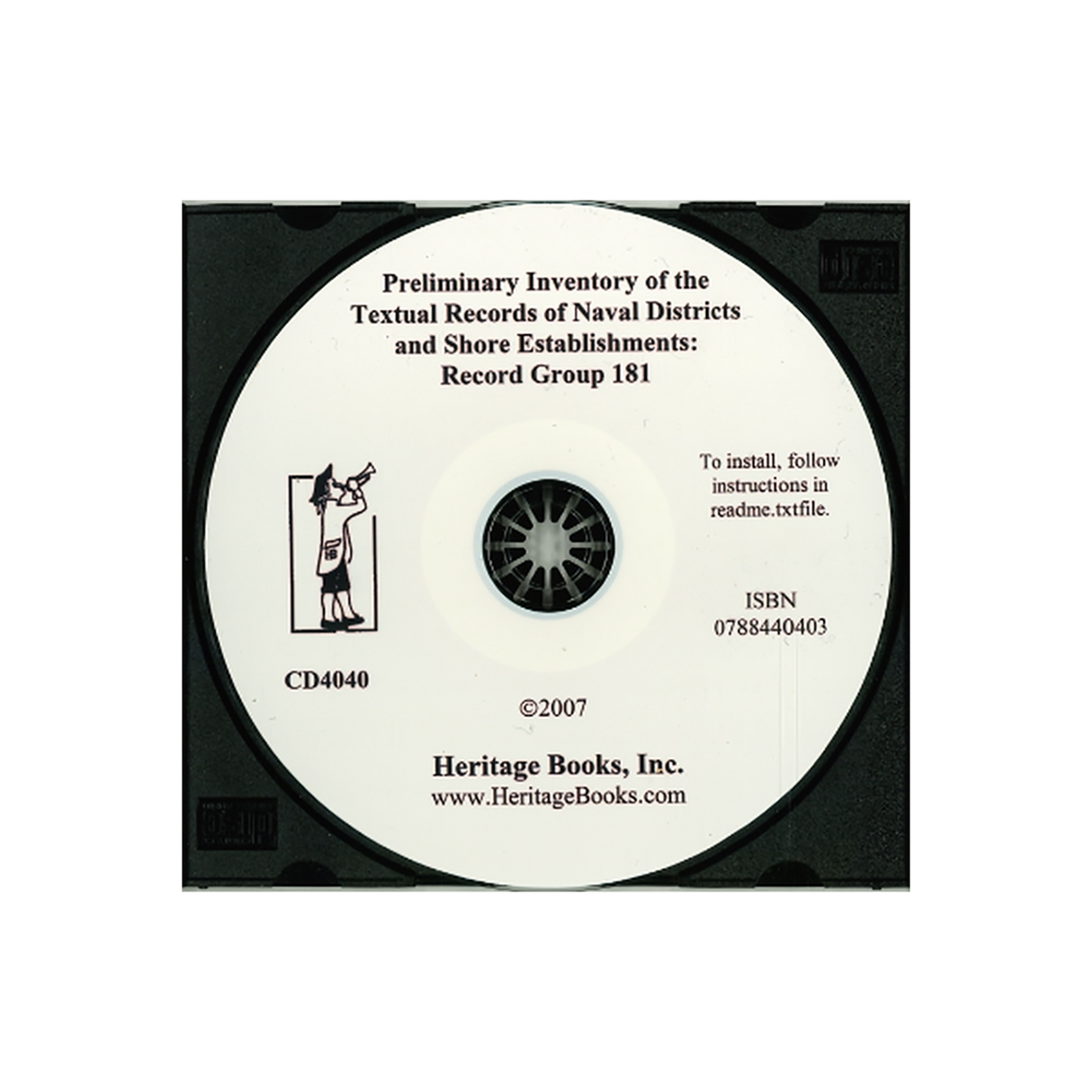 CD-Preliminary Inventory of the Textual Records of Naval Districts and Shore Establishments, Record Group 181