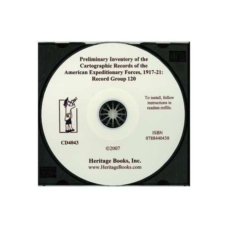 CD-Preliminary Inventory of the Cartographic Records of the American Expeditionary Forces, 1917-21, Record Group 120