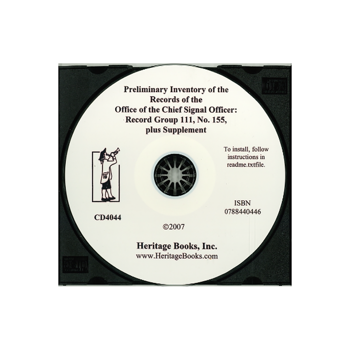 CD-Preliminary Inventory No. 155, plus Supplement, Records of the Office of the Chief Signal Officer, Record Group 111