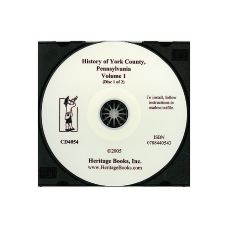 CD-History of York County, Pennsylvania, Disc 1