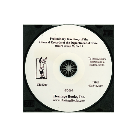 CD-Preliminary Inventory No. 157, General Records of the Department of State, Record Group 59