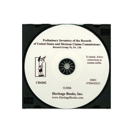 CD-Preliminary Inventory No. 136, Records of United States and Mexican Claims Commissions, Record Group 76