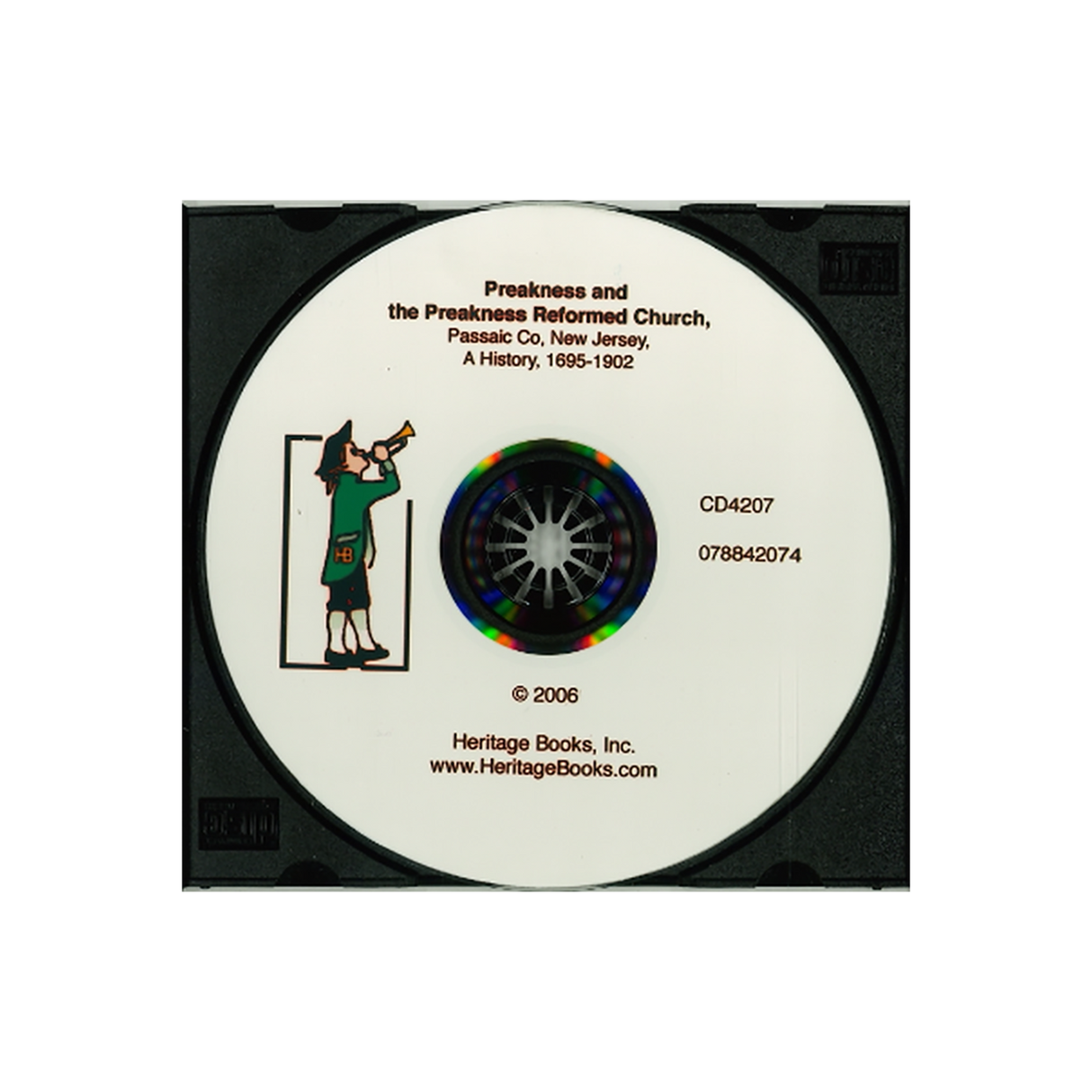 CD-Preakness and the Preakness Reformed Church, Passaic County, New Jersey