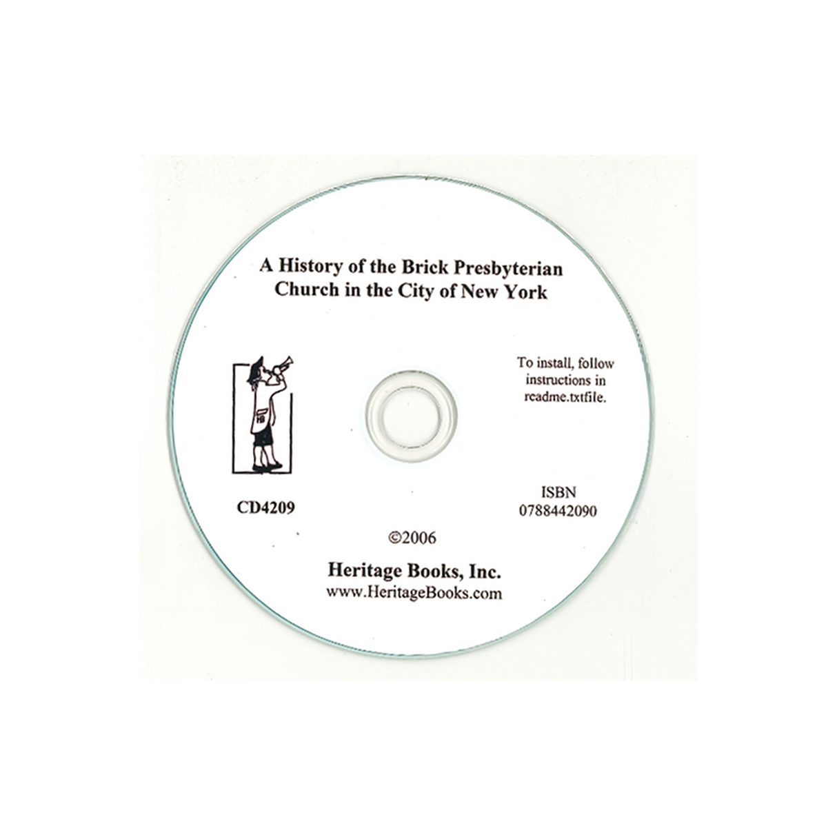 CD-A History of the Brick Presbyterian Church in the City of New York