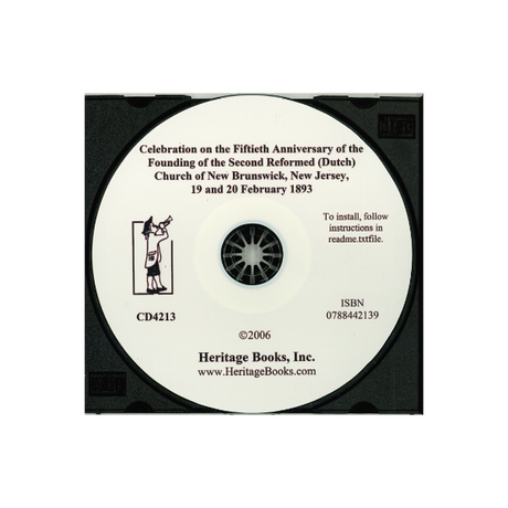 CD-Celebration on the Fiftieth Anniversary of the Founding of the 2nd Reformed (Dutch) Church of New Brunswick, New Jersey