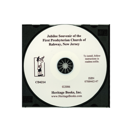 CD-Jubilee Souvenir of the First Presbyterian Church of Rahway, New Jersey