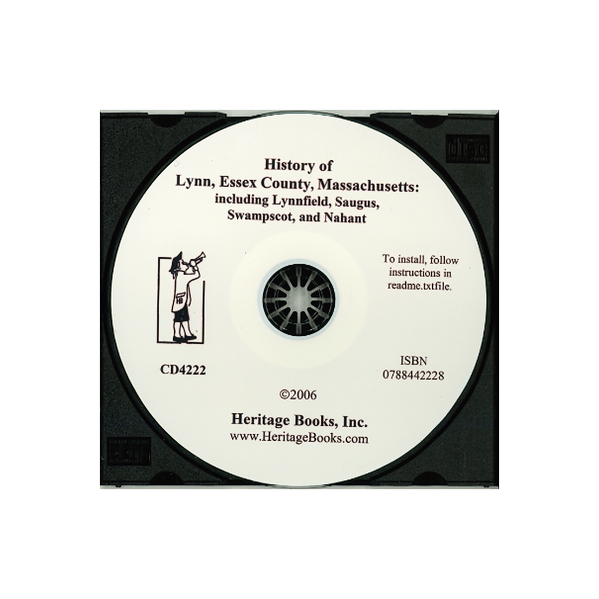 CD-History of Lynn, Essex County, Massachusetts: including Lynnfield, Saugus, Swampscot, and Nahant
