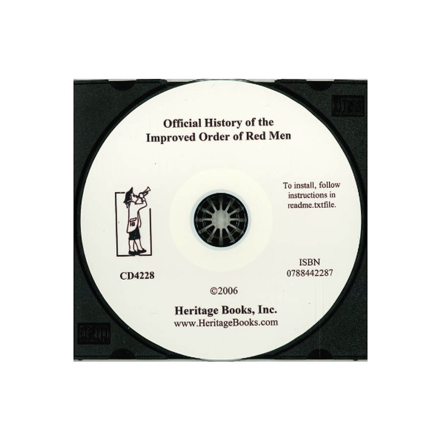 CD-Official History of the Improved Order of Red Men