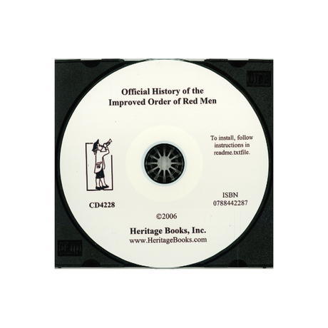 CD-Official History of the Improved Order of Red Men