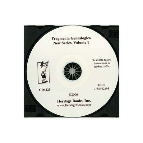 CD-Fragmenta Genealogica, New Series, Volume 1
