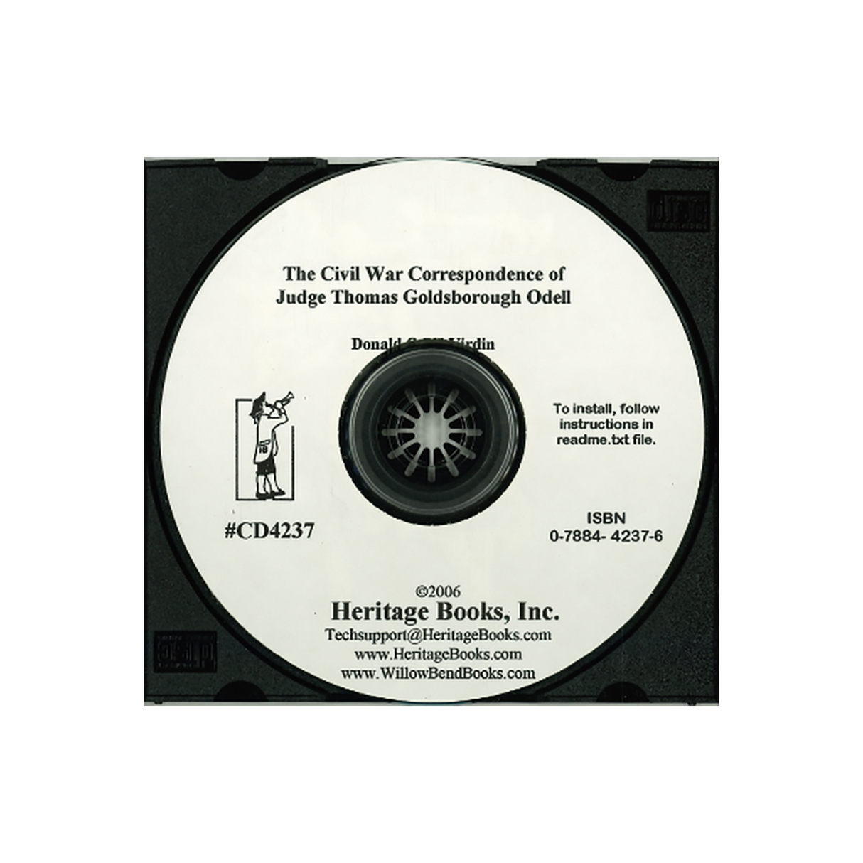 CD-The Civil War Correspondence of Judge Thomas Goldsborough Odell