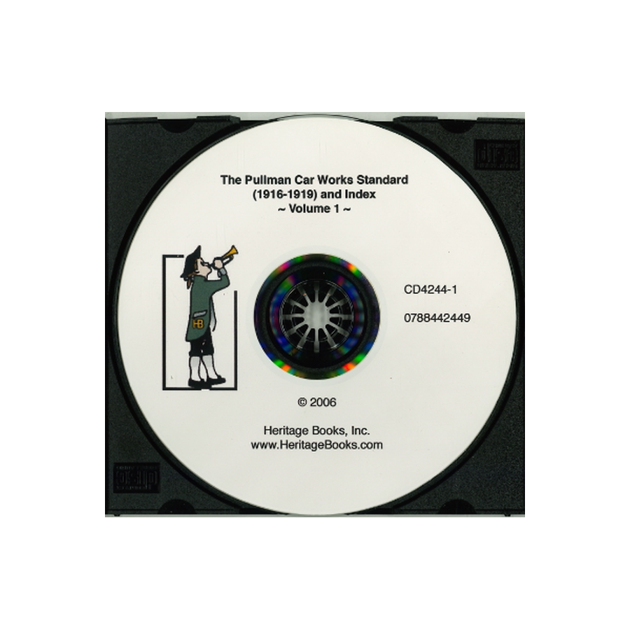 CD-The Pullman Car Works Standard (1916-1919) and Index, disc 1