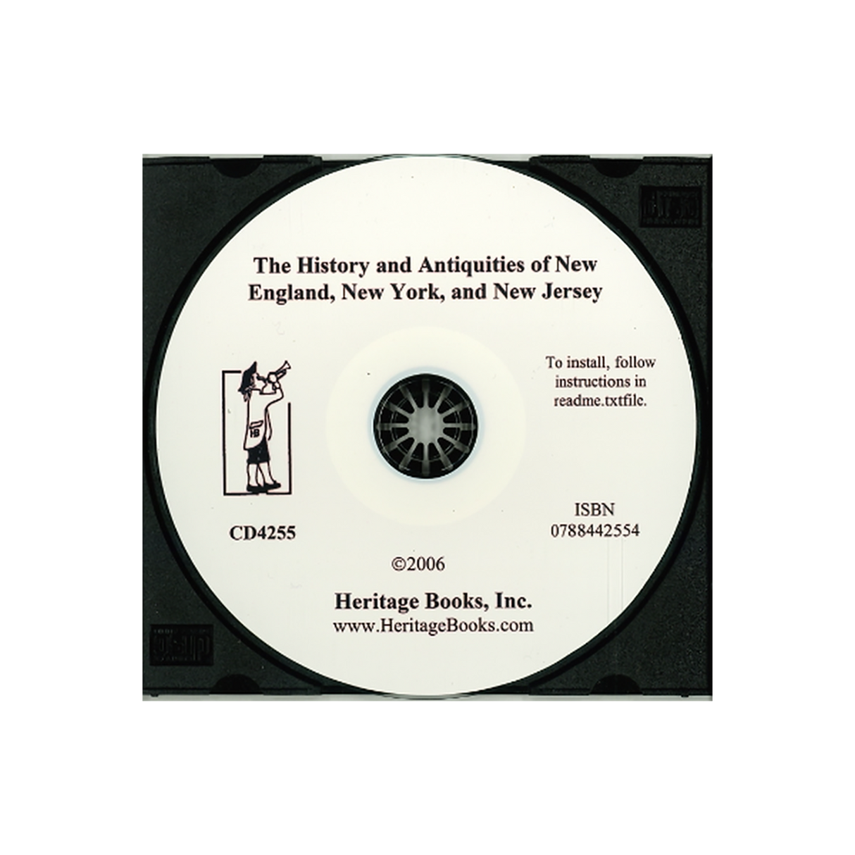 CD-The History and Antiquities of New England, New York, and New Jersey