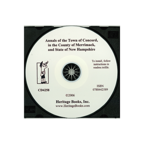 CD-Annals of the Town of Concord, in the County of Merrimack, and State of New Hampshire