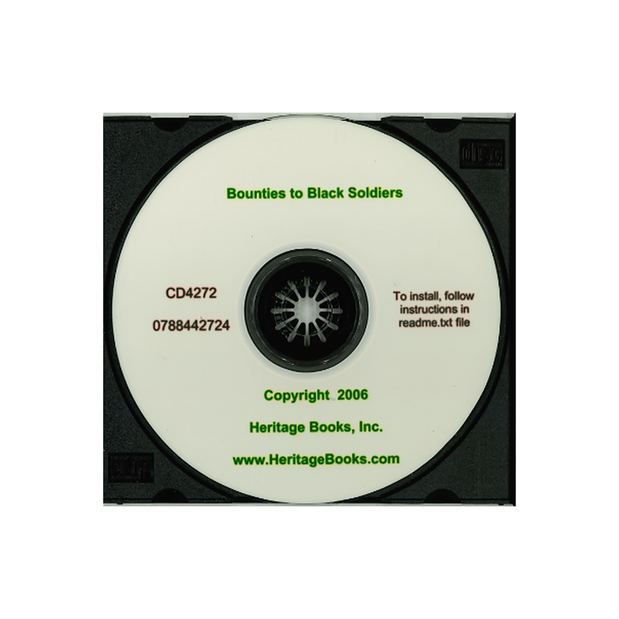 CD-Bounties to Black Soldiers