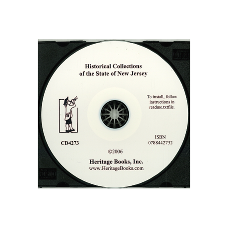 CD-Historical Collections of the State of New Jersey