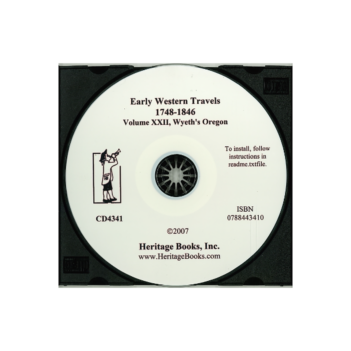 CD-Early Western Travels, 1748-1846, Volume XXI