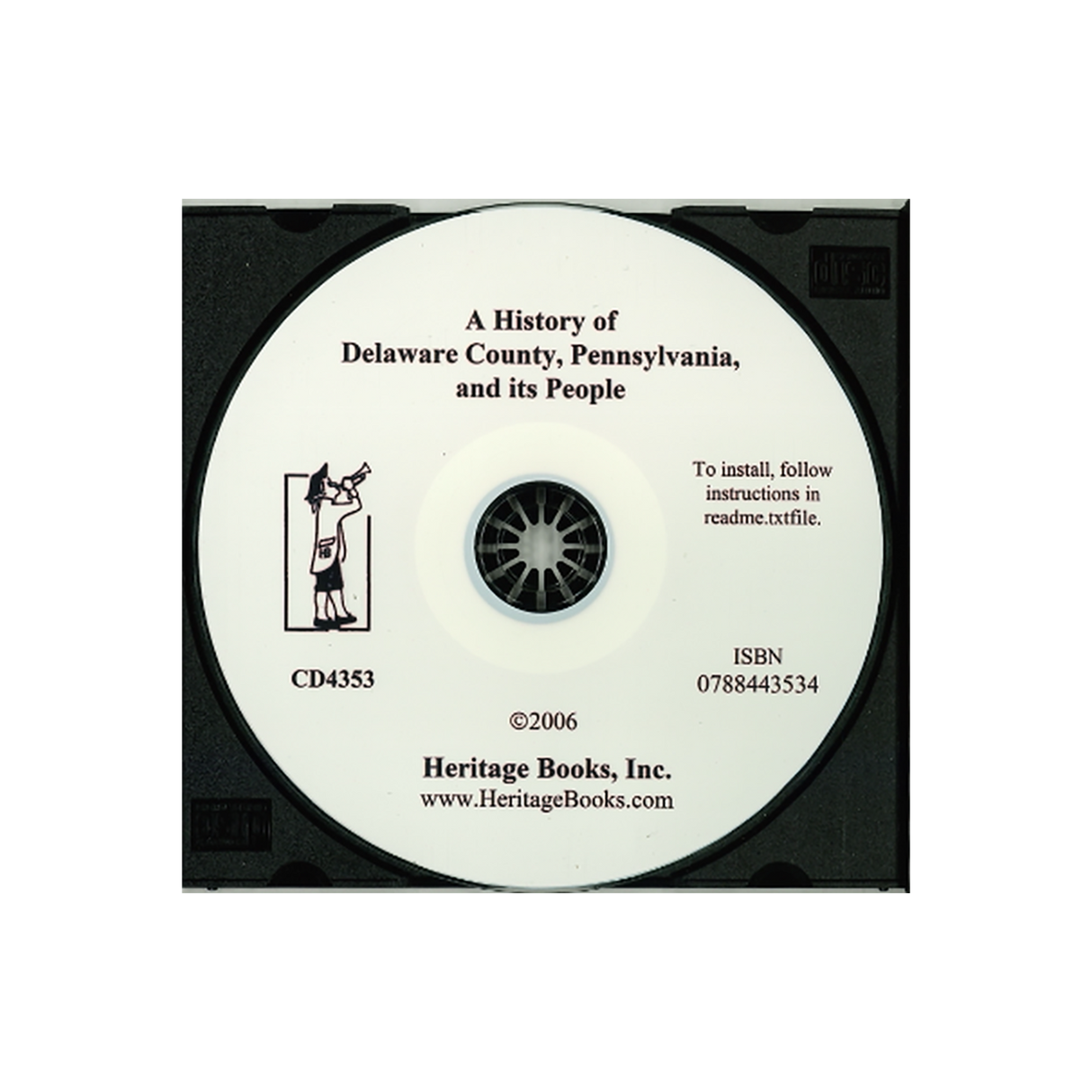 CD-A History of Delaware County, Pennsylvania, and Its People