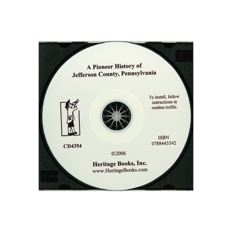 CD-A Pioneer History of Jefferson County, Pennsylvania