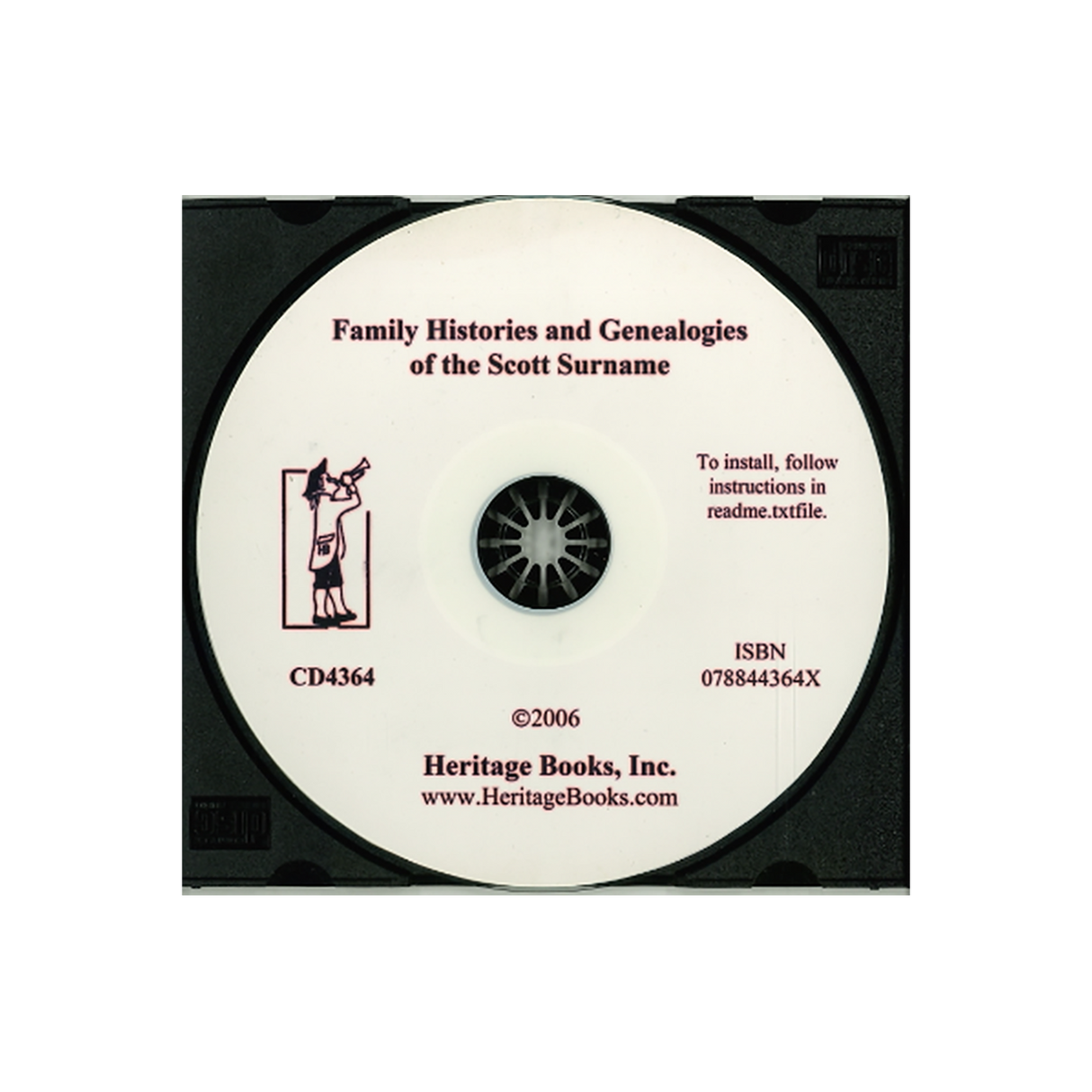 CD-Family Histories and Genealogies of the Scott Surname
