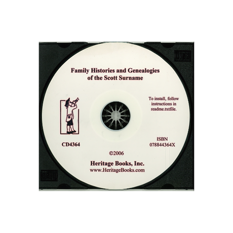 CD-Family Histories and Genealogies of the Scott Surname