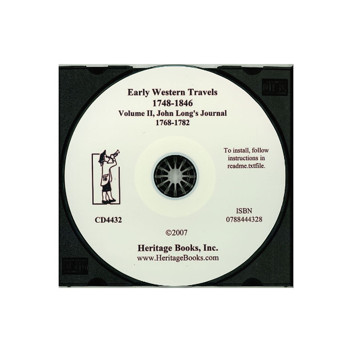 CD-Early Western Travels, 1748-1846, Volume II: John Long's Journal, 1768-1782